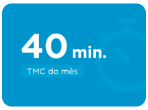 Card tempo médio de chegada - AutEM
